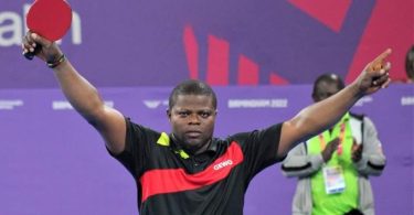 Isau Ogunkunle is a 36-year-old Nigerian table tennis and para table tennis player who is currently having the best year of his career.