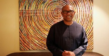 Peter Obi, Presidential candidate of the Labour Party, poses for a picture after an interview with Reuters at his residence in Lagos