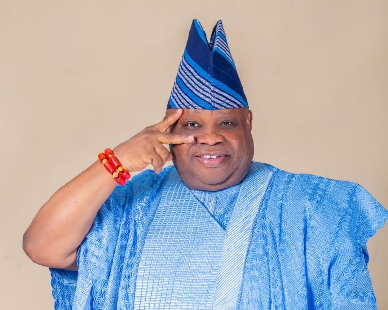 Ademola Adeleke is the governor of Nigeria's Osun State, a position he has held since 2022; he served as senator for the Osun-West district from 2017 until 2019. He is a member of the Adeleke family, who hails from Ede in Osun State.