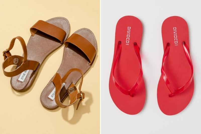 Difference Between Flip-Flops and Sandals