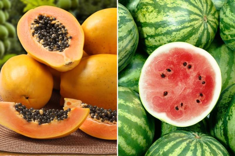 Difference Between Papaya and Watermelon