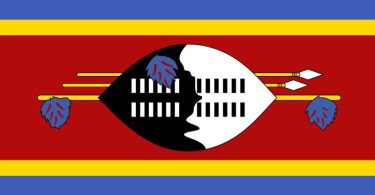 Flag of Eswatini (Swaziland)