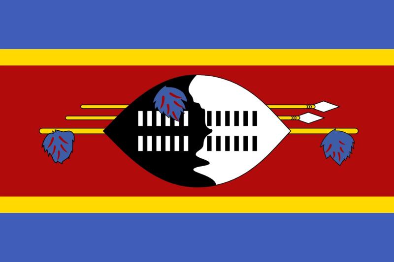 Flag of Eswatini (Swaziland)