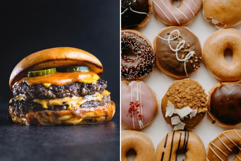 Difference Between Burgers and Doughnuts
