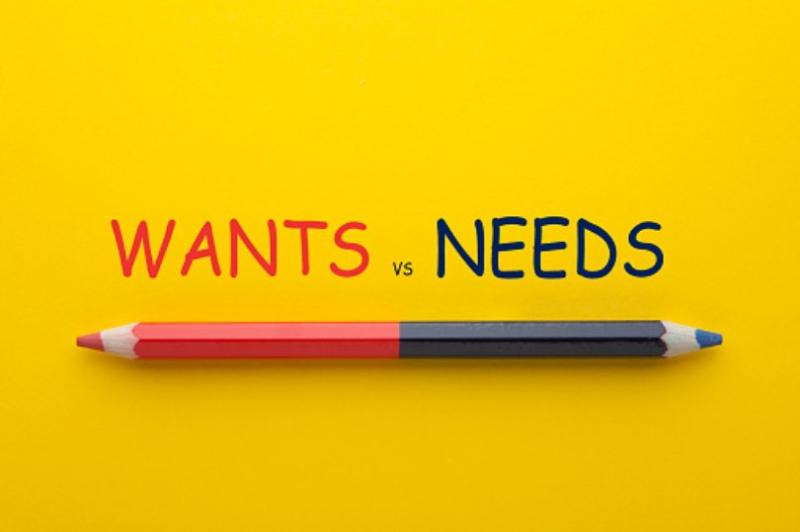 Difference Between Need and Want